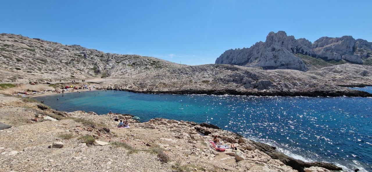 Апартаменты Pointe Rouge A 2Mn De La Plage - Avec Petite Vue Mer Марсель Экстерьер фото